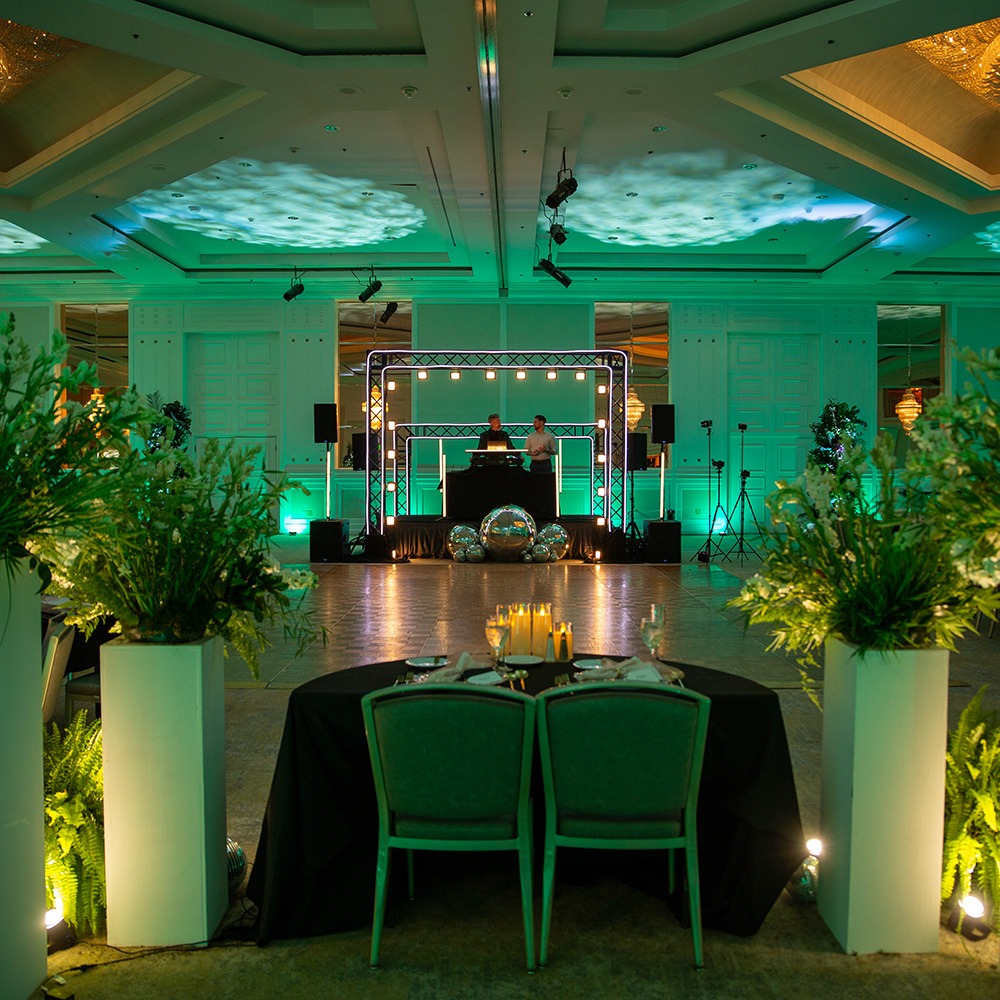Wedding Dance Floor Lighting
